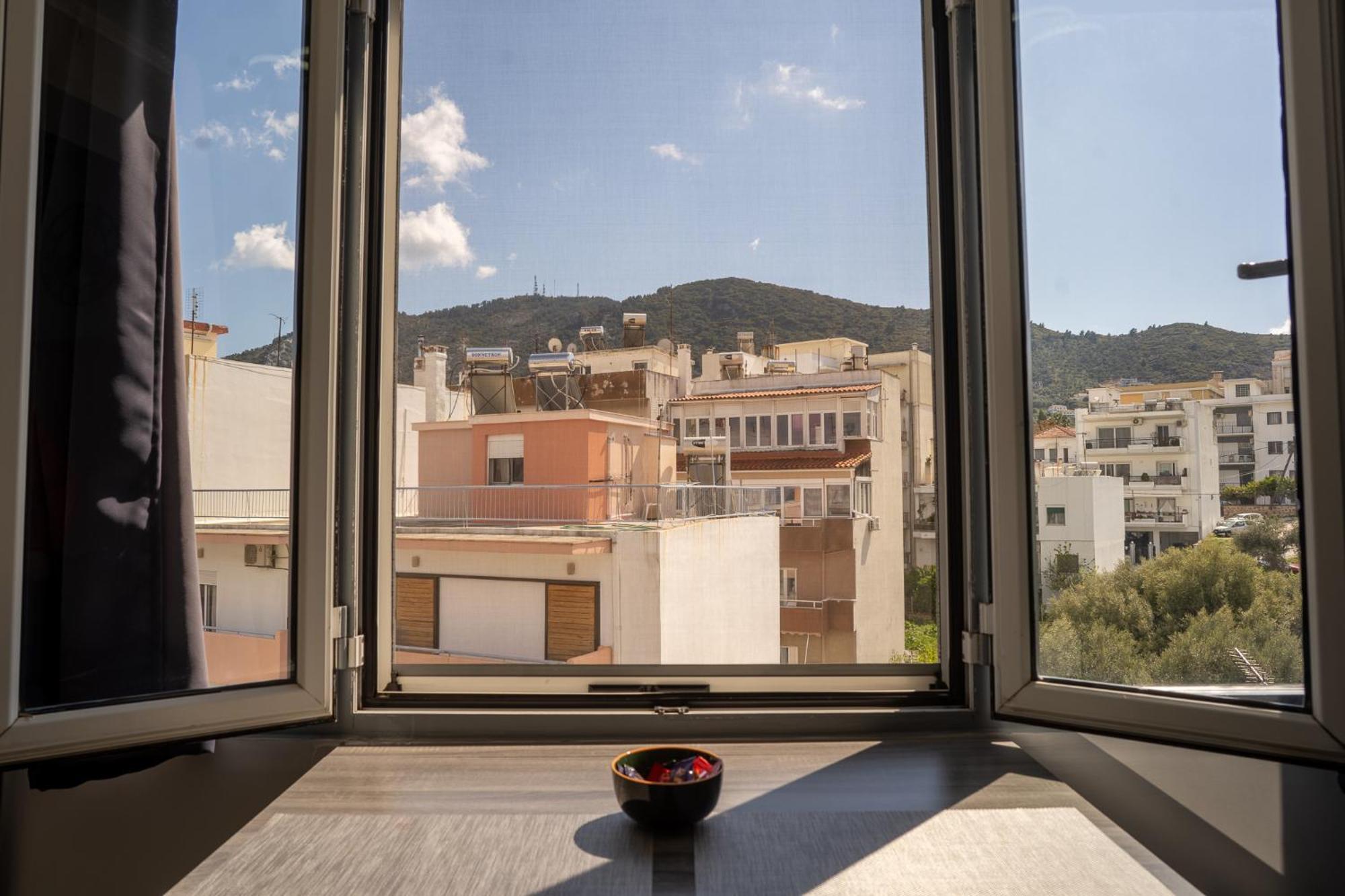 Loft Life Studio Mytilene View Eksteriør bilde